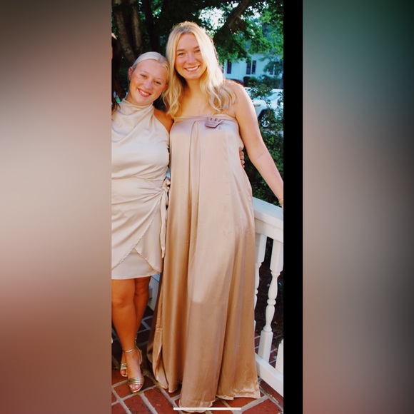 Gold Formal Dress - Picture 2 of 2